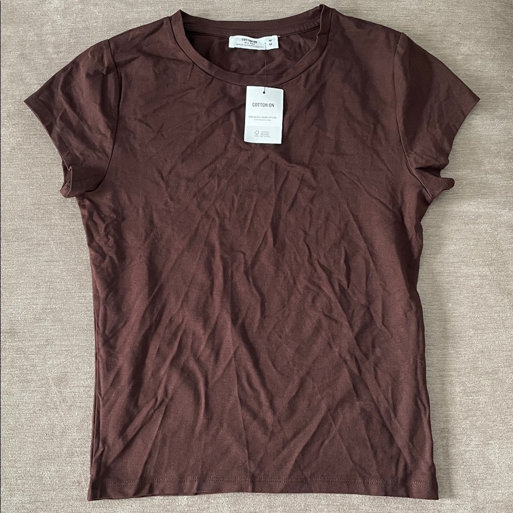 Cotton On Fitted Short Sleeve Tee